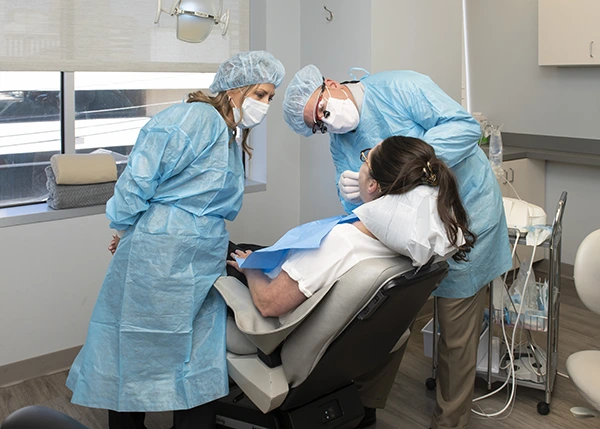 Dental implant procedure at KG Dentistry