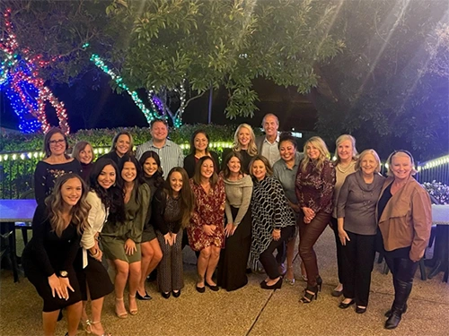 KG Dentistry team at a year-end celebration